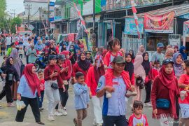 Ribuan warga ikuti gebyar semarak Kemerdekaan RI di Balangan