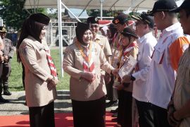 Acil Odah pimpin upacara HUT ke-63 Pramuka di HSS