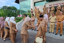 Pemkot Bukittinggi Gelar Apel Gabungan ASN Kota Bukittinggi