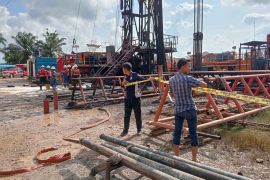 Polres Aceh Tamiang selidiki penyebab kebakaran sumur minyak Pertamina