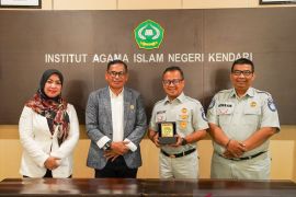 IAIN-Jasa Raharja Sultra jalin kerja sama keselamatan lalu lintas