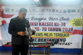 Turnamen tenis meja terbuka diharapkan bina kebersamaan