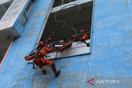 FOTO - Latihan SAR kesiapsiagaan bencana