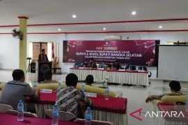 KPU Bangka Selatan gelar rakor persiapan pendaftaran bakal calon kepala daerah