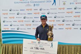 Liu segel gelar juara BNI Ciputra Golfpreneur Tournament 2024