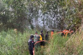 Tim gabungan kerahkan truk tanki pemadam saat padamkan karhutla OPI