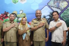 Kemeterian Pertanian bantu Sulbar kendalikan serangan ulat api