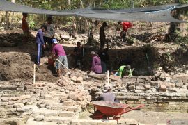 Ekskavasi situs pentirtaan Klotok Kediri