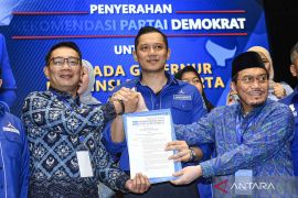 Ridwan Kamil-Suswono daftar ke KPU Jakarta pada 28 Agustus