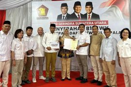 Gerindra usung Wesly - Herlina di Pilkada Pematang Siantar, ini pesan pimpinan partai