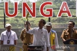 Presiden resmikan Bendungan Leuwikeris di Tasikmalaya