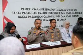 18 specialist doctors to health check regional head candidates in South Kalimantan