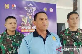 428 pelari ramaikan lari marathin Pattimura Airforce Run 2024 di Ambon
