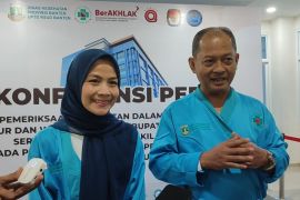 Ratu Zakiyah deg-degan jalani pemeriksaan kesehatan di RSUD Banten