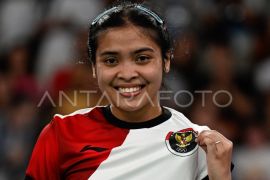 Gregoria ulang sejarah 16 tahun lalu dengan lolos ke semifinal