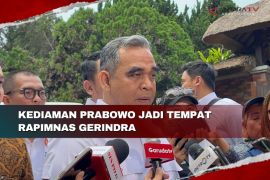 Kediaman Prabowo jadi tempat pembukaan Rapimnas Gerindra