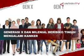 Generasi X dan milenial beresiko tinggi mengalami kanker