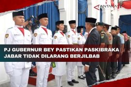 PJ Gubernur Bey pastikan Paskibraka Jabar tidak dilarang berjilbab