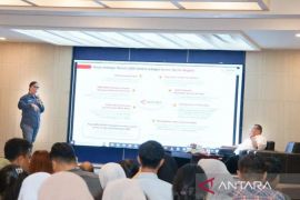 Kantor Berita ANTARA paparkan literasi media kepada mahasiswa USU