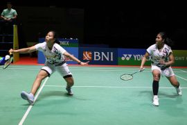 Jesita/Febi raih juara gelar Indonesia Masters 2024 Super 100
