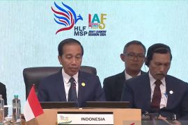 Delegasi negara-negara Afrika ikuti pembukaan HLF-MSP, IAF 2024, di Bali