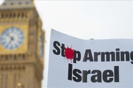Inggris tangguhkan 30 izin ekspor senjata ke Israel