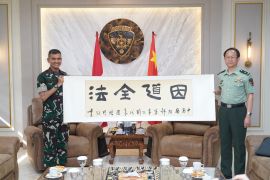 Pangdam IX/Udayana terima kunjungan delegasi militer China