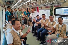 Jajal kereta Whoosh, para CEO perkeretaapian ASEAN ingin bangun kereta cepat