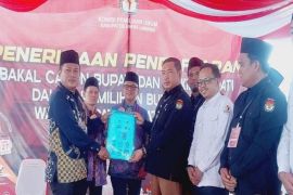 KPU: Hanya satu pasangan bakal calon daftar Pilkada Empat Lawang