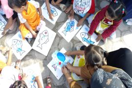 Posyandu binaan PT GSIP-AMR buka kelas balita kembangkan sensorik &amp; motorik