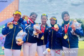 Kontingen Sultra raih emas pertama usai kalahkan Sobol putri Papua di grand final