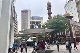 Tanah ambles area Masjid India Kuala Lumpur