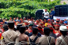 400 personel Polri amankan Kantor KPU dan MRP Papua Barat Daya
