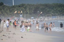 Tempat wisata di Sanya China dibuka usai dihantam topan super Yagi