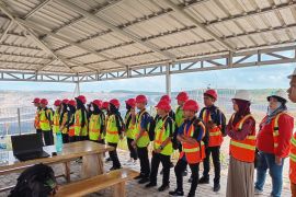 Siswa SMK PP Negeri Paringin belajar soal reklamasi