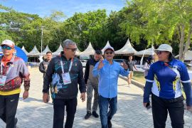 Gubernur Sulteng tinjau langsung pertandingan atlet PON Sulteng di Aceh