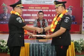 Kakanwil Kemenkumham Jambi hadiri sertijab Kalapas Kelas IIB Kuala Tungkal