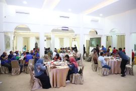 Pj Bupati Aceh Besar jamu atlet Kurash dengan "kuah belangoeng"