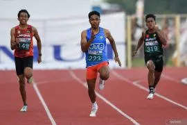 Lalu Muhammad Zohri sumbang emas atletik untuk NTB