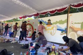 KPU Bali  buat lomba mural berisi keinginan ke calon pemimpin