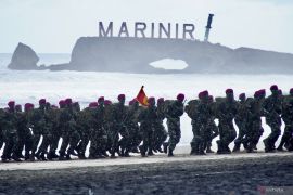 Upacara Pembaretan Dikko 174 Marinir