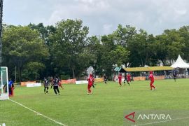 Tim hoki outdoor putri Kaltim-Sumut berbagi poin usai imbang 0-0