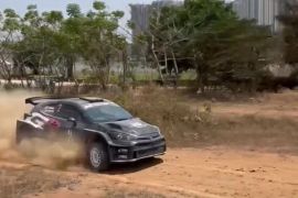 Ryan Nirwan raih posisi ke tiga kejurnas sprint reli Lawang