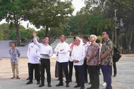 Konservasi Monumen Pembebasan Irian Barat membutuhkan waktu sebulan