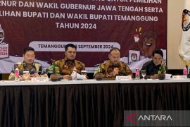 DPT Kabupaten Temanggung 620.026 pemilih untuk Pilkada 2024