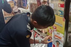 Bea Cukai Jambi sita 500.000 batang rokok ilegal selama dua pekan