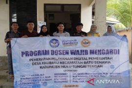 ULM kembangkan layanan arsip digital di Desa Kalibaru HST