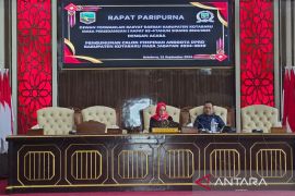 DPRD paripurnakan pengumuman calon pimpinan DPRD Kotabaru