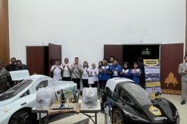 Tim Wasaka Adaro ULM turunkan mobil Antasari EVO III di KMHE 2024