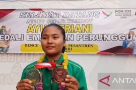 Atlet sepak takraw dari Kediri bangga dapat emas dan perunggu di PON